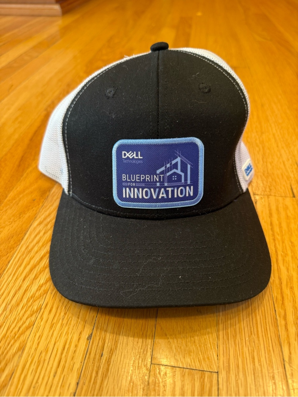 Dell Blueprint for Innovation Black & White Mesh Trucker Hat